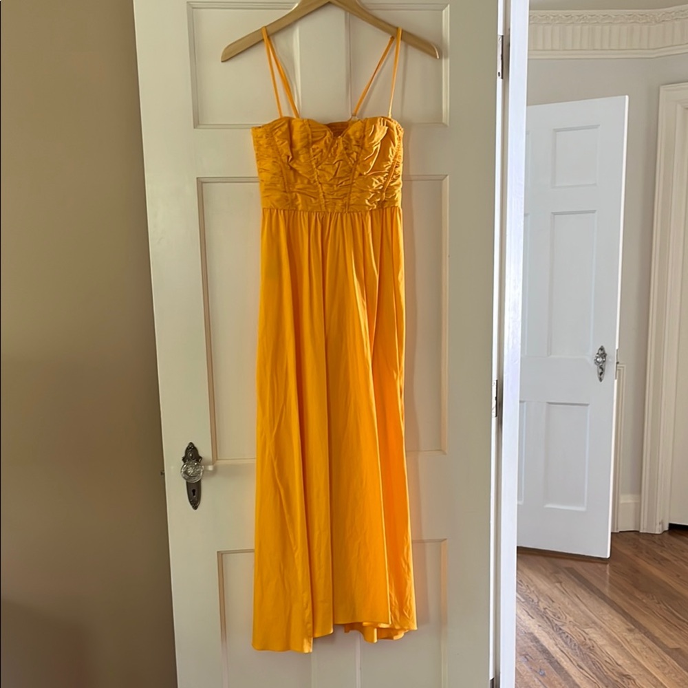 Vibrant Yellow Maxi Dress